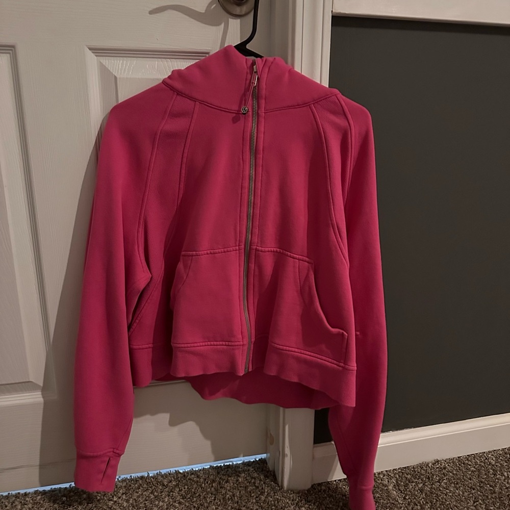Pink lululemon Scuba jacket